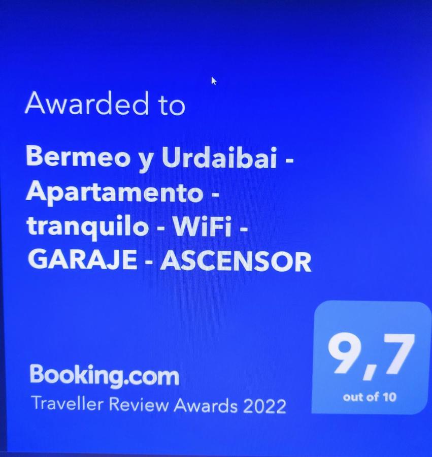 Bermeo Y Urdaibai - Parking-Ascensor - Wifi - Tranquilo Daire Dış mekan fotoğraf